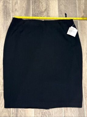 Kasper Black Stretch Pencil Skirt